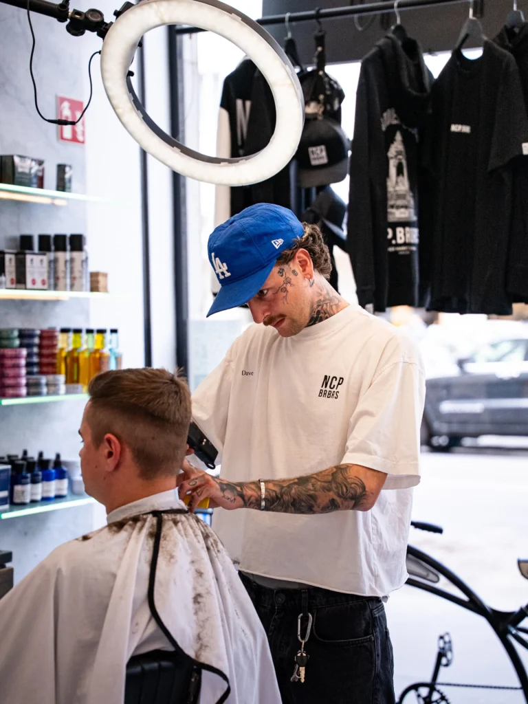 Fade Cut Ergebnis bei NoCap Barbers